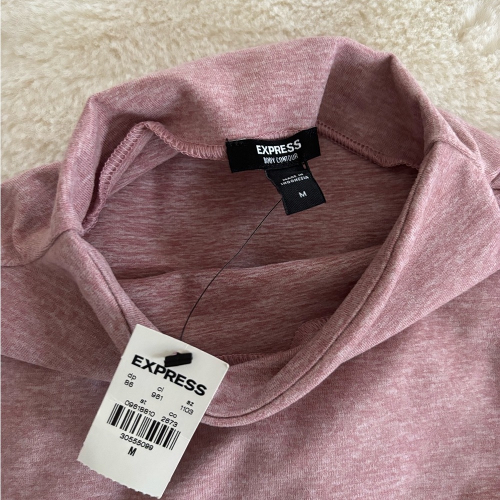 Express Mock Neck Top - Picture 2 of 4